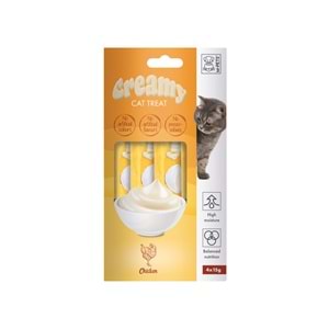 19038499 M-PETS CREAMY TAVUKLU KEDİ ÖDÜLÜ 4X15GR