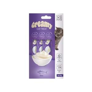 19038599 M-PETS CREAMY TON BALIKLI KEDİ ÖDÜLÜ 4X15GR