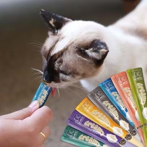 19038699 M-PETS CREAMY SOMON BALIKLI KEDİ ÖDÜLÜ 4X15GR