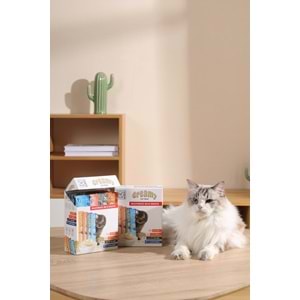 19041799-M-PETS 4 LEZZET KARIŞIK KEDİ CREAMY 40+8 BEDELSİZ 48X15GR