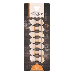 19046099 M-PETS TRUSTY CHICKEN DÜĞÜMLÜ KEMİK 7Lİ 84GR/6,4CM