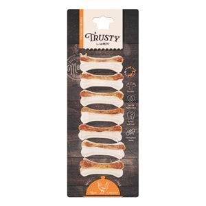 19046899 M-PETS TRUSTY CHICKEN PRESS KEMİK 7Lİ 140GR/7,7CM