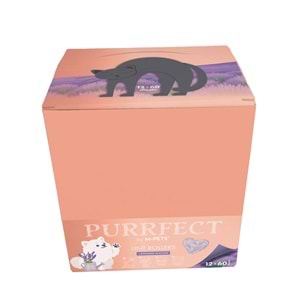 20124899 M-PETS PURRFECT TÜY TOPLAMA RULOSU 12X60 YAPRAK LAVANTALI DISPLAY