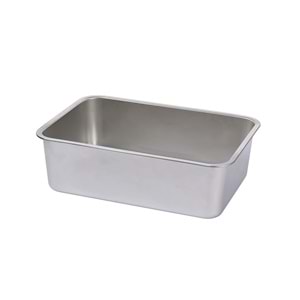 20128599 M-PETS STEEL CARE PASLANMAZ ÇELİK KEDİ KUMU TUVALETİ (S)