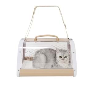 20400599 M-PETS HONEY KEDİ ve KÖPEKLER İÇİN TAŞIMA ÇANTASI COFFEE