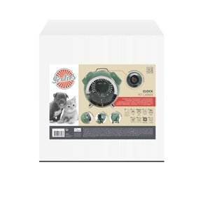 20401699 M-PETS SIXTIES CLOCK TAŞIMA ÇANTASI GREEN 40X44X26CM