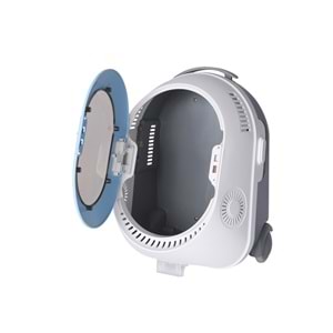 20402099 M-PETS TROLLEY TAŞIMA ÇANTASI WHİTE BLUE 35X31X47CM