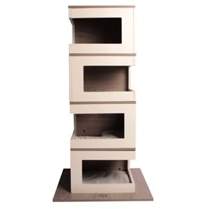 20625099 M-PETS CAT ELİTE BRIGITTE KEDİ TIRMALAMA 60X60X116CM