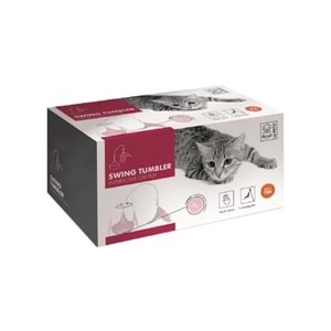20635007 M-PETS SWING İNTERAKTİF KEDİ OYUNCAĞI PİNK