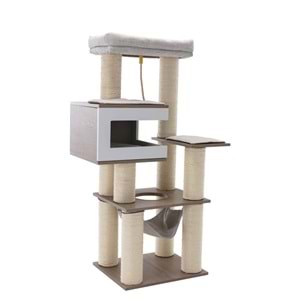 20636399 M-PETS CAT ELİTE GRACE KEDİ TIRMALAMA 77X50X131CM