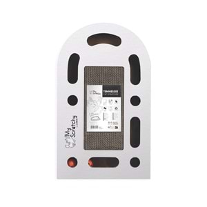 20644899 M-PETS MY SCRATCHY TENNEESSEE KARTON TIRMALAMA WHİTE