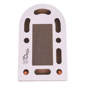 20644899 M-PETS MY SCRATCHY TENNEESSEE KARTON TIRMALAMA WHİTE