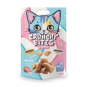 20645999 M-PETS CRUNCHY BITES SOMONLU KEDİ ÖDÜLÜ 60GR