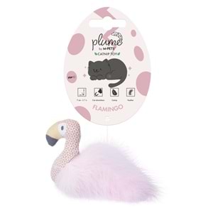 20647099 M-PETS PLUME FLAMİNGO CATNİPLİ KEDİ OYUNCAĞI PİNK