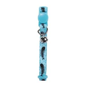 20800899 M-PETS ZANY KEDİ BOYUN ZİLLİ TASMASI BLACK/BLUE