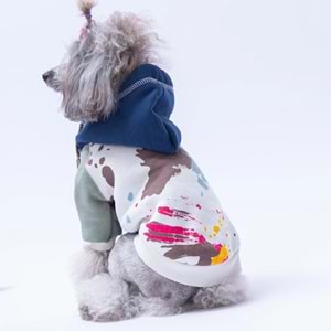 25702-PAWSTAR LACIVERT RIO HOODIE 5Lİ SET M-L-L-XL-2XL