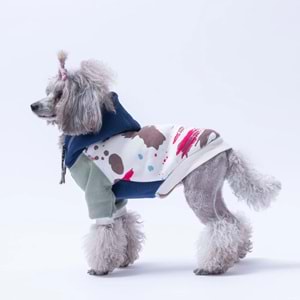 25702-PAWSTAR LACIVERT RIO HOODIE 5Lİ SET M-L-L-XL-2XL