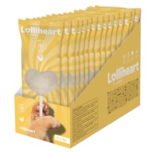 29012799 M-PETS LOLLİHEART TAVUKLU KEDİ ÖDÜLÜ 4GR 15Lİ