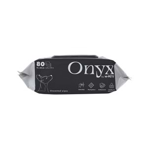 60106401 M-PETS ONYX KOKUSUZ KEDİ ve KÖPEKLER İÇİN TEMİZLEME MENDİLİ 80Lİ