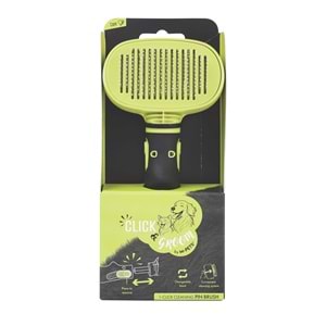 60107299 M-PETS CLICK AND GROOM KEDİ ve KÖPEK BASMALI MASAJ UCLU FIRÇA