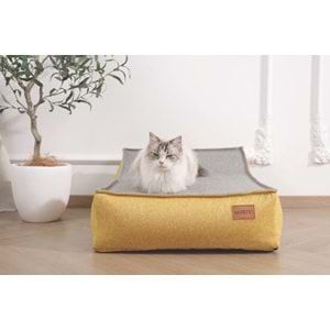 60301199 M-PETS CLOUD FONKSİYONEL ŞİŞİRİLEBİLİR YATAK YELLOW
