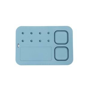 60569017 M-PETS LECCA PRO 6İN1 YAVAŞ BESLENME VE YALAMA MATI BLUE (S)