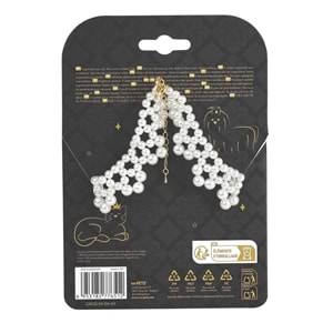 60802199 M-PETS GLAM PRESTİGE AKSESUAR WHİTE JEWEL (M)