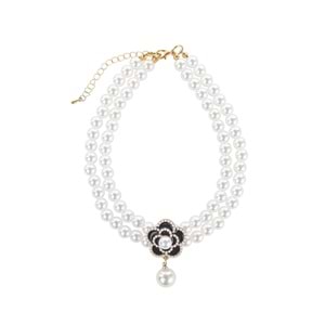 60803099 M-PETS GLAM PRESTİGE AKSESUAR BLACK CAMELLİA (L)