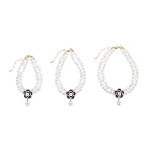 60803099 M-PETS GLAM PRESTİGE AKSESUAR BLACK CAMELLİA (L)