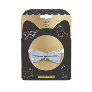 60804199 M-PETS GLAM PRESTİGE AKSESUAR BLUE DENİM PEARL (M)