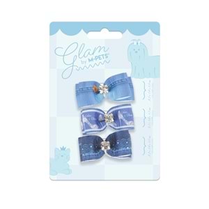 60900999 M-PETS GLAM KÖPEKLER İÇİN AKSESUAR TOKA BLUE