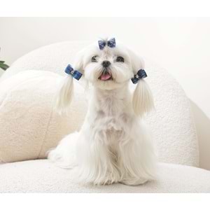 60900999 M-PETS GLAM KÖPEKLER İÇİN AKSESUAR TOKA BLUE