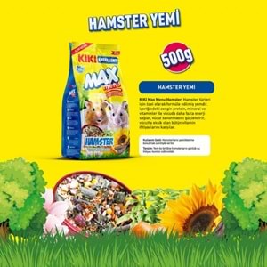 KG305-KIKI EXCELLENT HAMSTER YEMİ 500GR 12Lİ