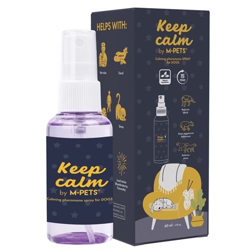 10179099 M-PETS KEEP CALM KÖPEK SAKİNLEŞTİRİCİ SPRAY 60ML