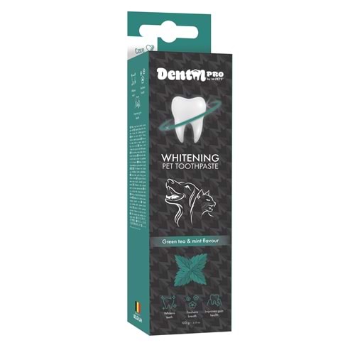 10181699 M-PETS DENTAL CARE PRO YEŞİL ÇAY ve NANE AROMALI DİŞ MACUNU 100GR