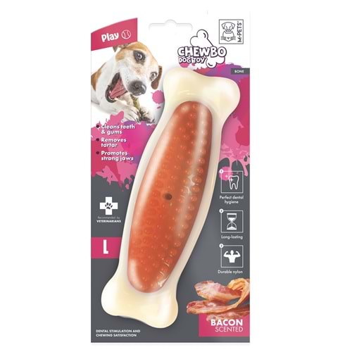 10632810 M-PETS CHEWBO BONE DENTAL ET AROMALI KÖPEK OYUNCAĞI (L)