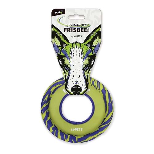 10672199 M-PETS SPRINTPUFF FRISBEE KÖPEK OYUNCAĞI GREEN/PURPLE