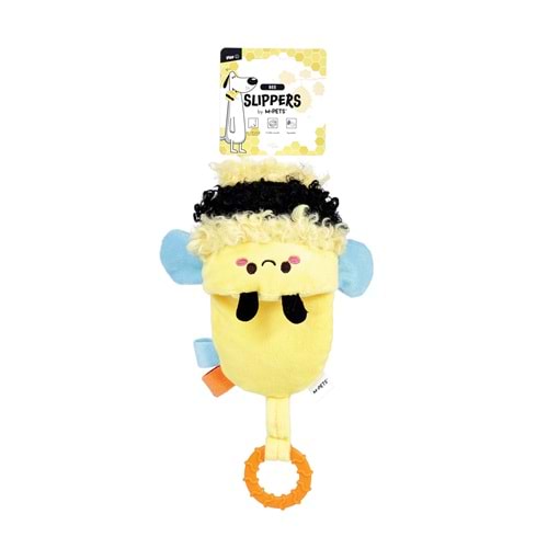 10672699 M-PETS SLİPPERS BEE KÖPEK OYUNCAĞI YELLOW