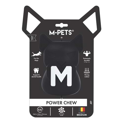 10676108 M-PETS POWER CHEW KAUÇUK KÖPEK ÖDÜL OYUNCAĞI JET (XXL)
