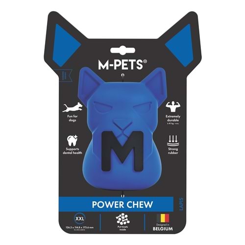 10676717 M-PETS POWER CHEW KAUÇUK KÖPEK ÖDÜL OYUNCAĞI LAPIS (XXL)
