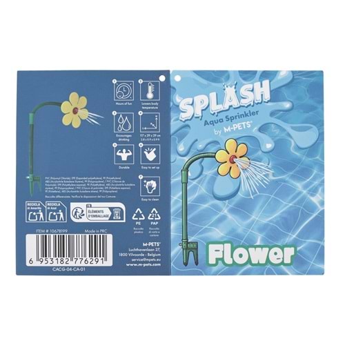 10678199 M-PETS SPLASH ÇİÇEK SU OYUN FİSKİYESİ