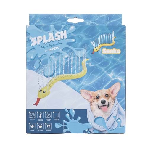 10678299 M-PETS SPLASH YILAN ŞEKİLLİ SU OYUN FİSKİYESİ