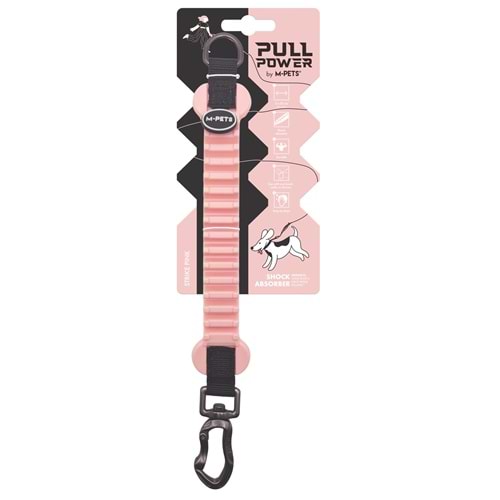 10860399 M-PETS PULL POWER ŞOK EMİCİ ARA TASMA PİNK