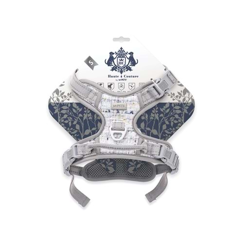 10863213 M-PETS HAUTE COUTURE KÖPEK GÖĞÜS TASMASI BLUE (S)
