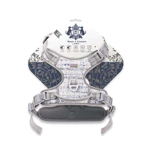 10863513 M-PETS HAUTE COUTURE KÖPEK GÖĞÜS TASMASI BLUE (XL)