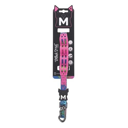 10864899 M-PETS URBAN STYLE LAVA ŞOK EMİCİ GEZDİRME TASMA (M)