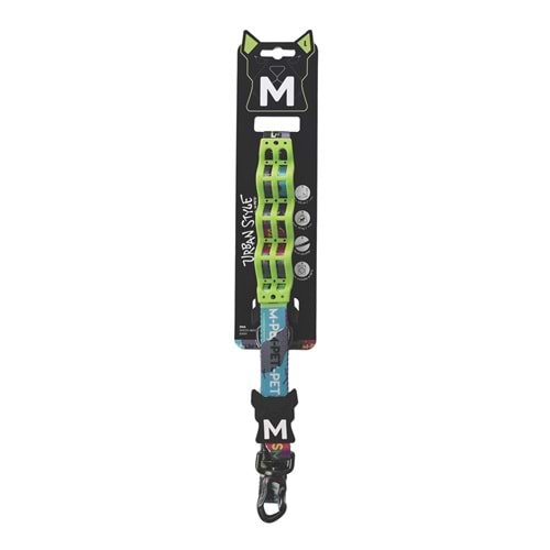 10865299 M-PETS URBAN STYLE DNA ŞOK EMİCİ GEZDİRME TASMA (L)