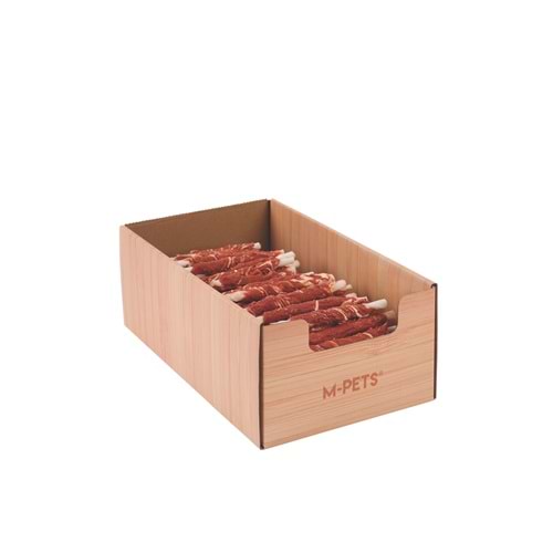 19043099 M-PETS BITE DELIGHT SALMON WİTH CODFİSH WRAP 13CM KÖPEK ÖDÜLÜ 2KG