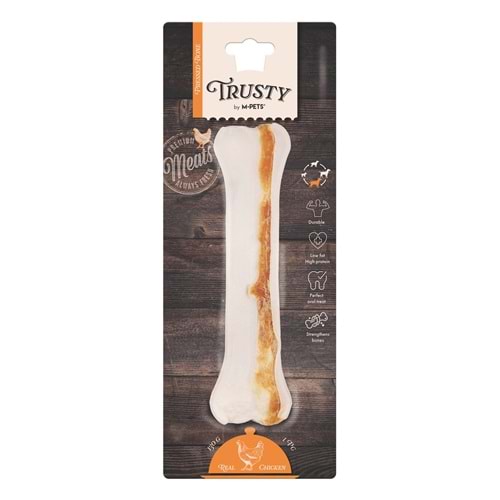 19047199 M-PETS TRUSTY CHICKEN PRESS KEMİK 130GR/22,2CM