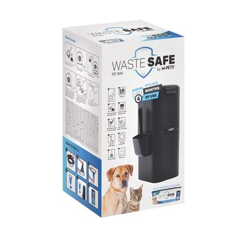 20125908 M-PETS WASTE SAFE KEDİ KUMU ve KÖPEK DIŞKI ATIK KUTUSU